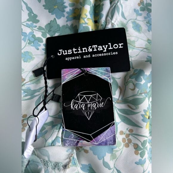 NWT … JUSTIN & TAYLOR “Size: OS” Sunny Fields Kimono - Picture 3 of 4